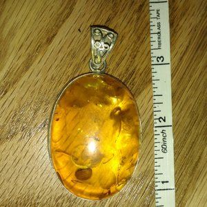 Awesome and lovely artisan made amber necklace